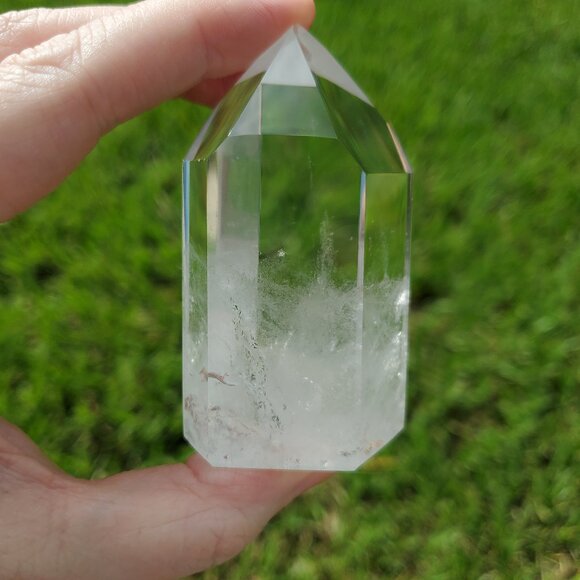 Clear Quartz Tower (14) - Picture 1 of 6